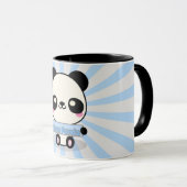 Mug J'aime le panda (Devant droit)