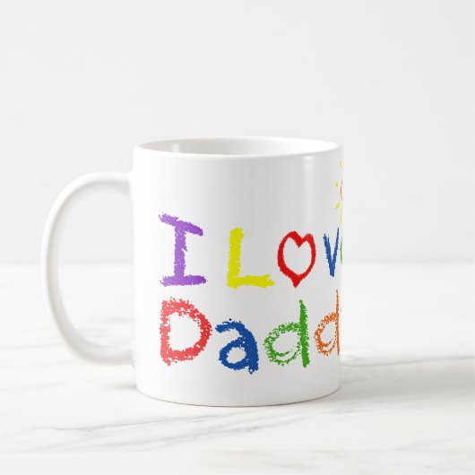 Mug J'aime le papa (Gauche)