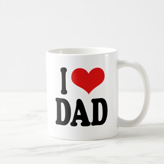 Mug J'aime le papa (Droite)