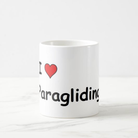 Mug J'aime le parapente (Centre)
