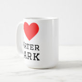 Mug J'aime le parc aquatique (Devant gauche)