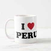 Mug J'aime le Pérou (Gauche)