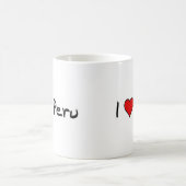 Mug J'aime le Pérou (Centre)