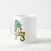 Mug J'aime le ping-pong que nous aimons le ping-pong (Devant gauche)