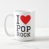 Mug J'aime le pop rock (Gauche)