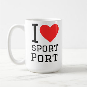 Mug J'aime le port de sport