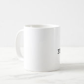 Mug J'aime le pragmatisme (Devant gauche)