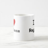 Mug J'aime le règlement d'amour de la conformité I (Centre)