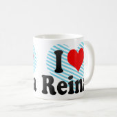 Mug J'aime le reina (Devant droit)