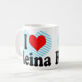 Mug J'aime le reina (Devant gauche)