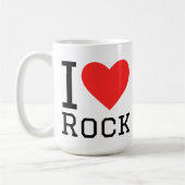 Mug J'aime le rock (Gauche)