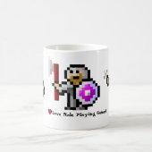 Mug J'aime le rôle jouant des jeux (Centre)