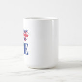 Mug J'aime le Royaume-Uni (Centre)