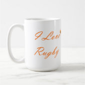 Mug J'aime le rugby (Gauche)