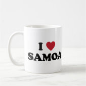Mug J'aime le Samoa (Gauche)