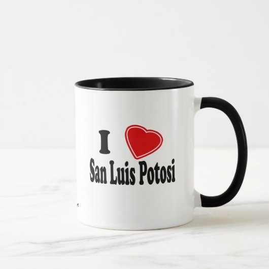 Mug J'aime le San Luis Potosi (Droite)