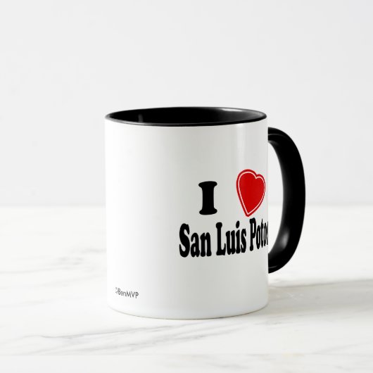 Mug J'aime le San Luis Potosi (Devant droit)
