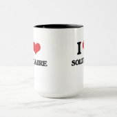 Mug J'aime le solitaire (Centre)