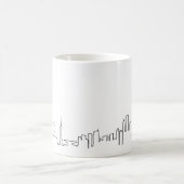 Mug J'aime le souvenir de Changhaï (style d'ecg) (Centre)