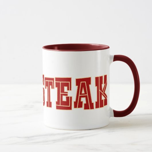 Mug J'aime le steak (Droite)