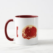 Mug J'aime le steak (Gauche)