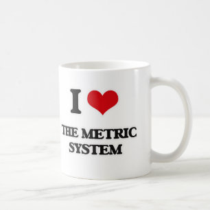 Mug J'aime le système métrique
