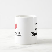 Mug J'aime le T-shirt de Brocoli (Centre)