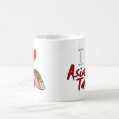 Mug J'aime le taco asiatique (Centre)