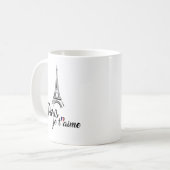 Mug J'aime le t'aime de Paris Je (Devant gauche)