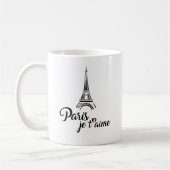 Mug J'aime le t'aime de Paris Je (Gauche)