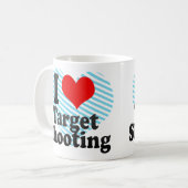 Mug J'aime le tir de cible (Devant gauche)