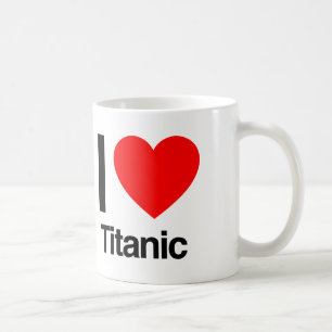 Mug j'aime le titanic