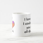 Mug J'aime le travail (Centre)