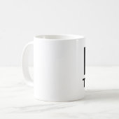 Mug j'aime le trésor (Devant gauche)