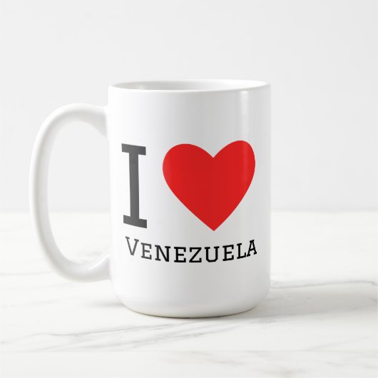 Mug J'aime le Venezuela (Gauche)