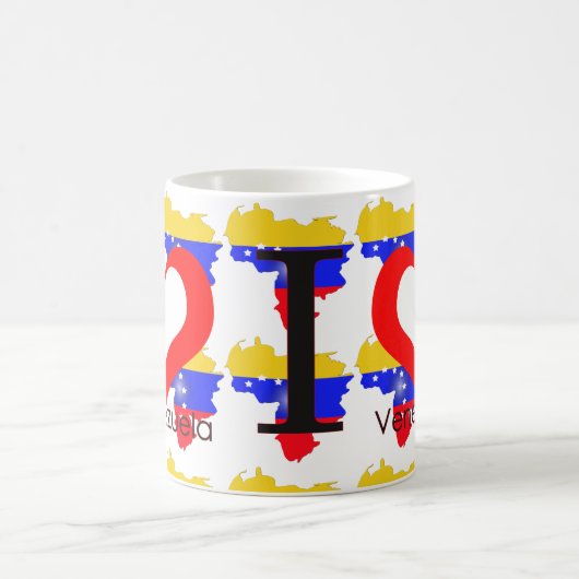 Mug J'aime le Venezuela (Centre)