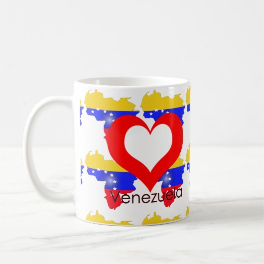 Mug J'aime le Venezuela (Gauche)