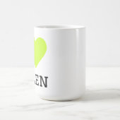 Mug J'aime le vert (Centre)
