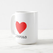 Mug J'aime le water-polo (Devant gauche)
