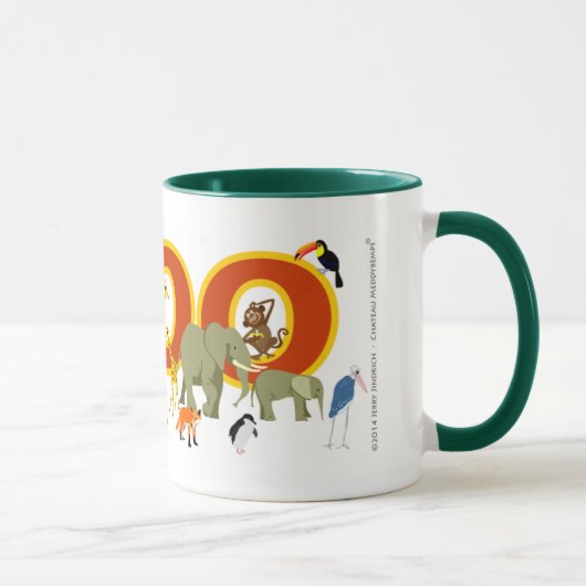 Mug J'aime le zoo (Droite)