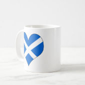 Mug J'aime l'Ecosse (Devant gauche)