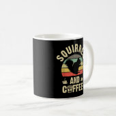 Mug J'aime l'écureuil et le thème de compagnie drôle v (Devant droit)
