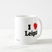 Mug J'aime Leipzig (Devant droit)
