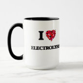 Mug J'aime l'ÉLECTROLYSE (Gauche)