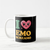 Mug J'aime l'emo screamo (Gauche)