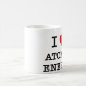 Mug J'aime l'énergie atomique (Centre)