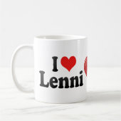 Mug J'aime Lenni (Gauche)