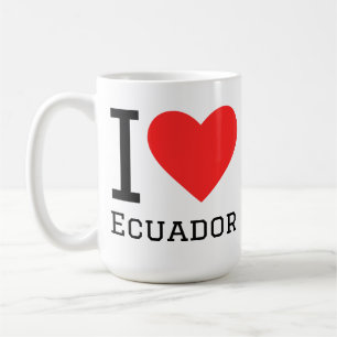 Mug J'aime l'Équateur