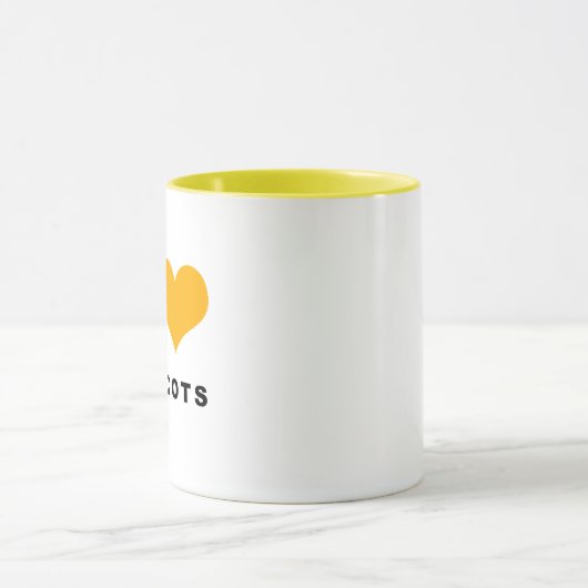 Mug J'aime les abricots (Centre)