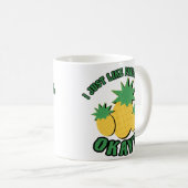 Mug J'aime les ananas ! (Devant droit)